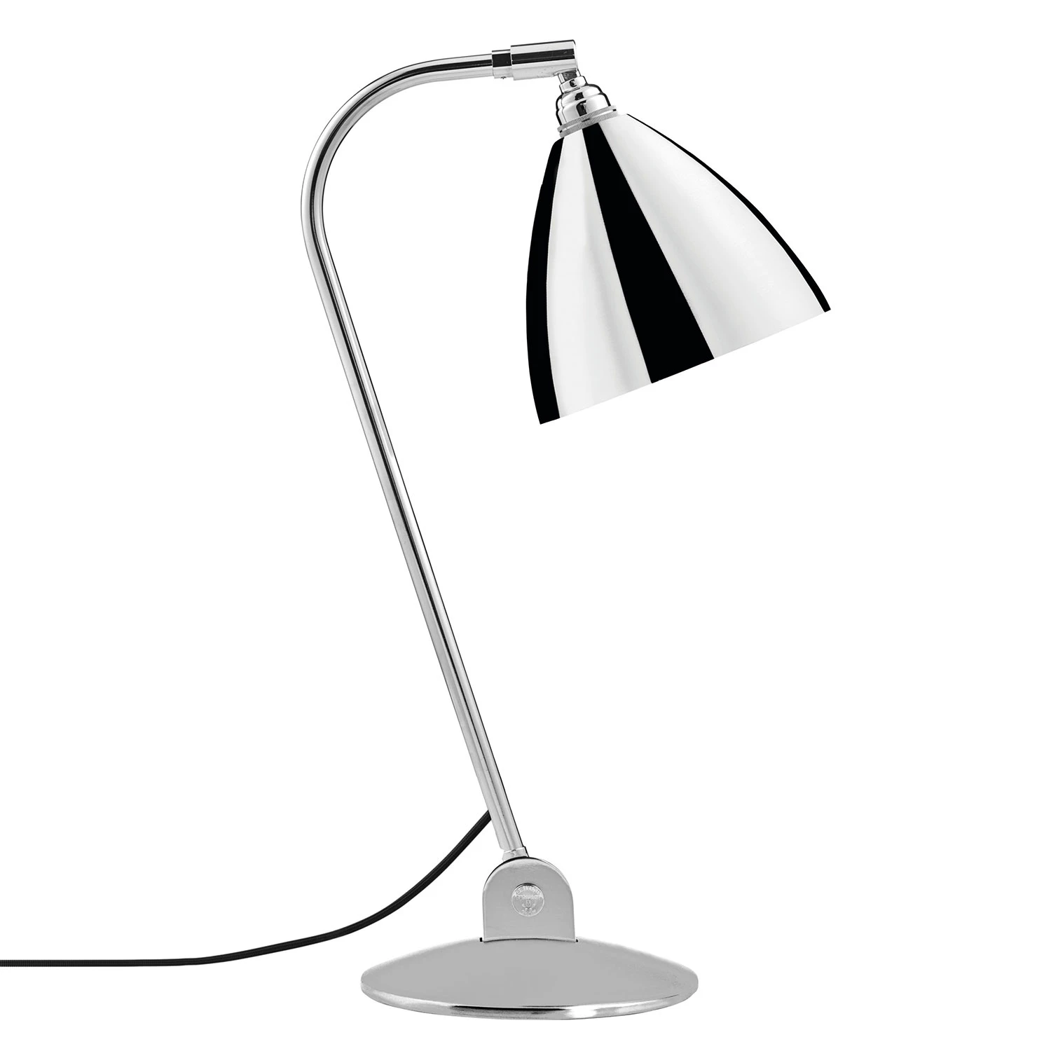 Gubi Bestlite Bl2 Bordslampa Krom/ - Bordslampor St&aring;l Svart