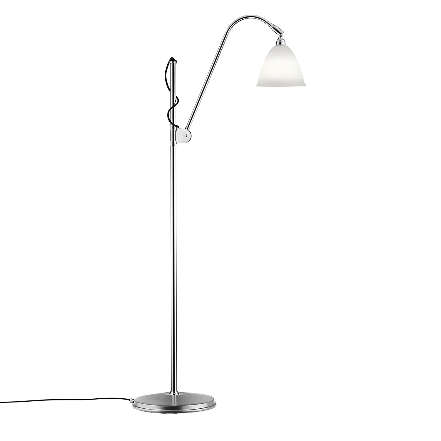 Gubi Bestlite Bl3 S Golvlampa /benporslin - Golvlampor St&aring;l Krom