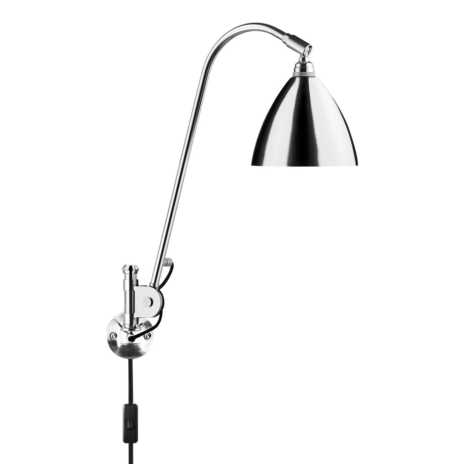 Gubi Bestlite Bl6 V&auml;gglampa - V&auml;gglampor St&aring;l Krom