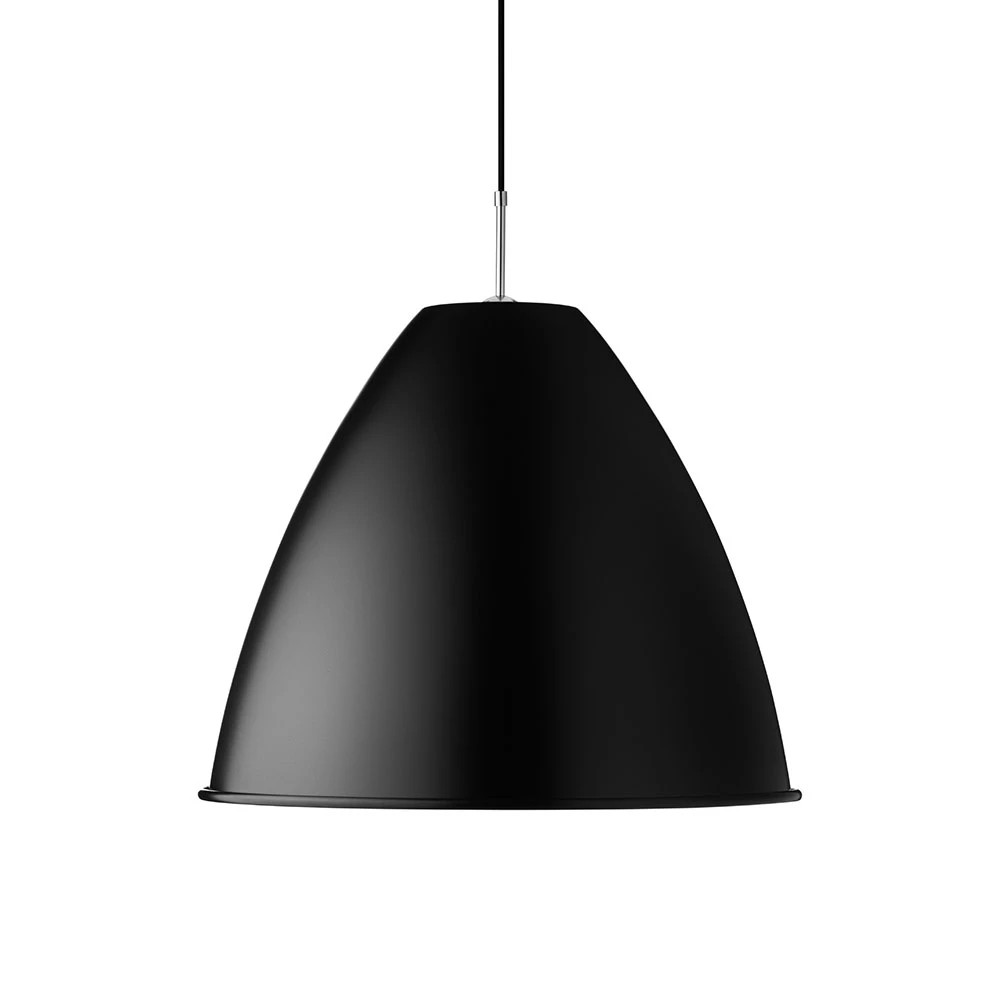 Gubi Bestlite Bl9 L Pendel Krom/ - Pendellampor Svart