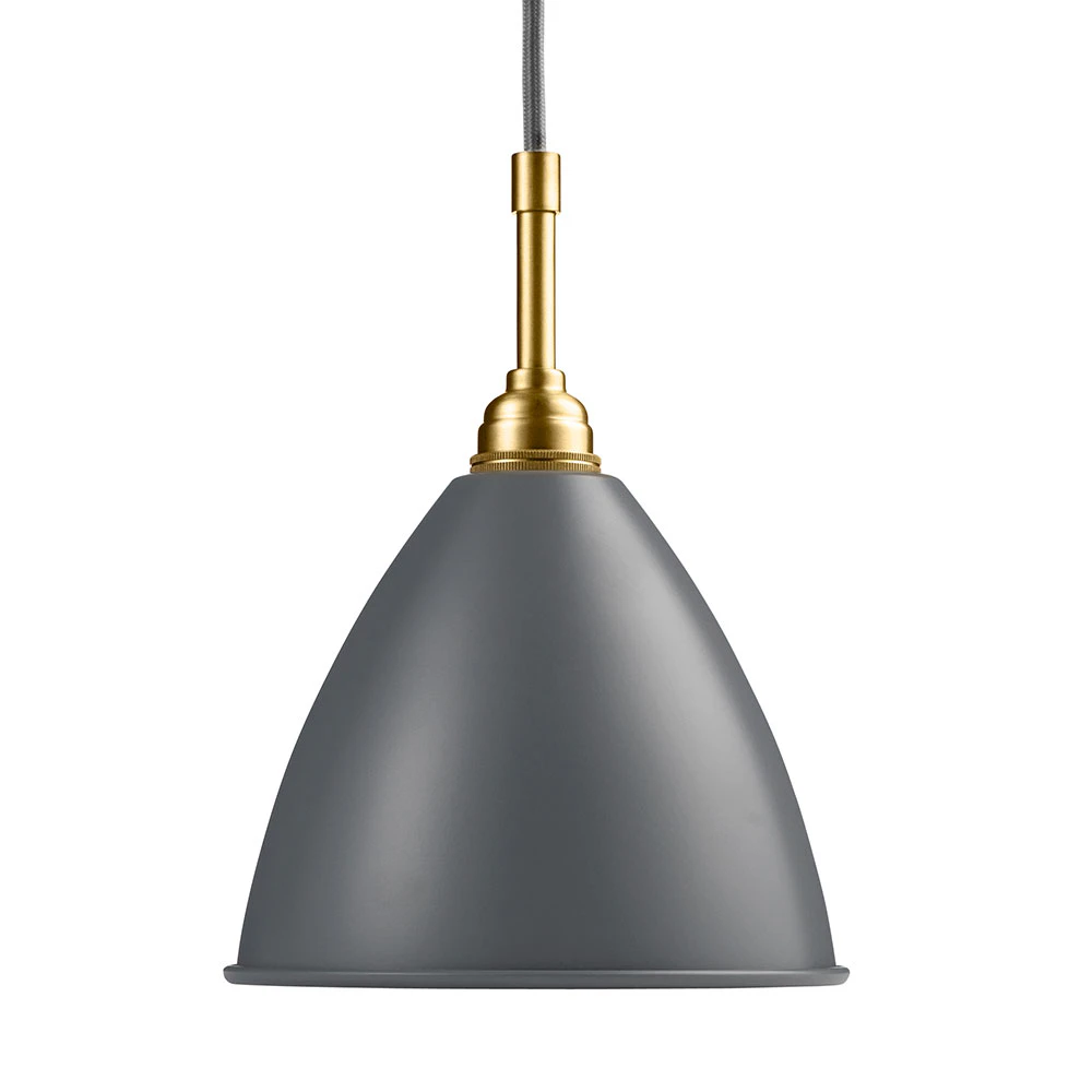 Gubi Bestlite Bl9 S Pendel Mässing/ - Pendellampor Metall Grå