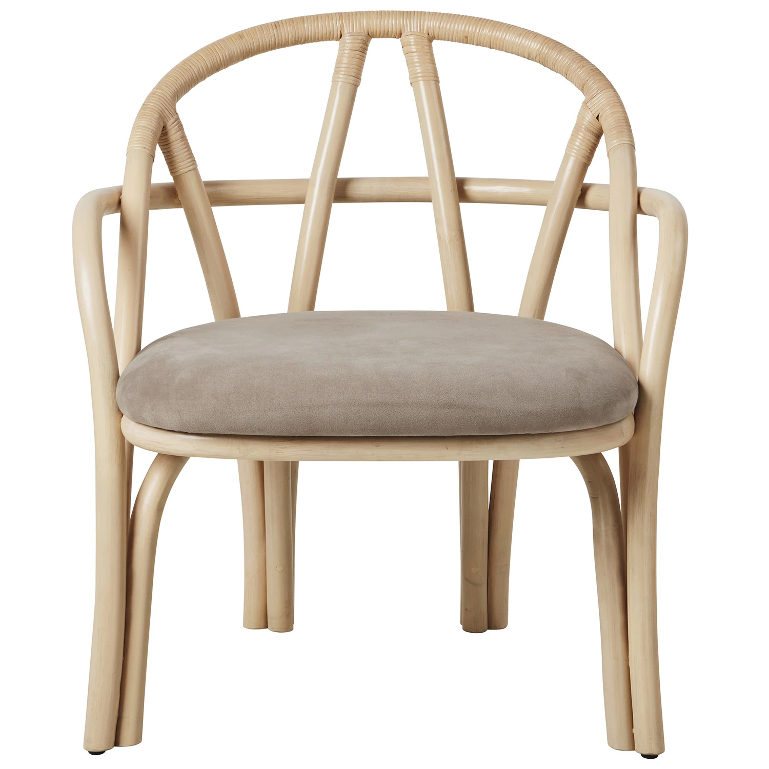 gubi bistra loungefåtölj natur / fustagno 002 - rotting natural