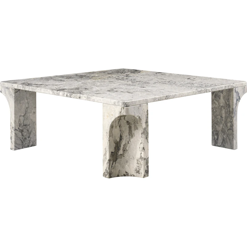 Doric Soffbord 80x80 cm, Stormy Gray