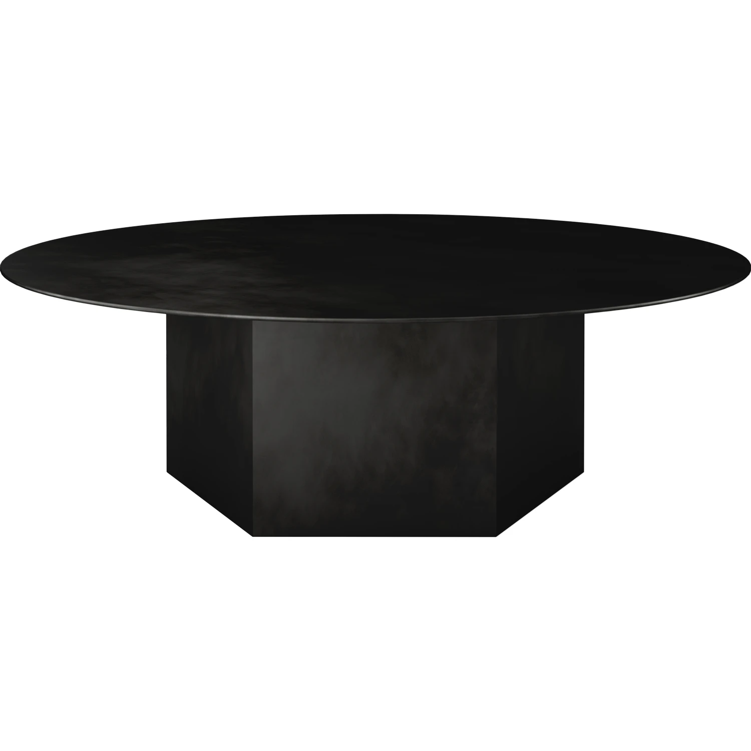 Gubi Epic Soffbord &Oslash;110 Midnight Black - Soffbord St&aring;l Midnattssvart