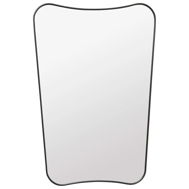 F.A. 33 Väggspegel Svart Mässing, 54x80 cm