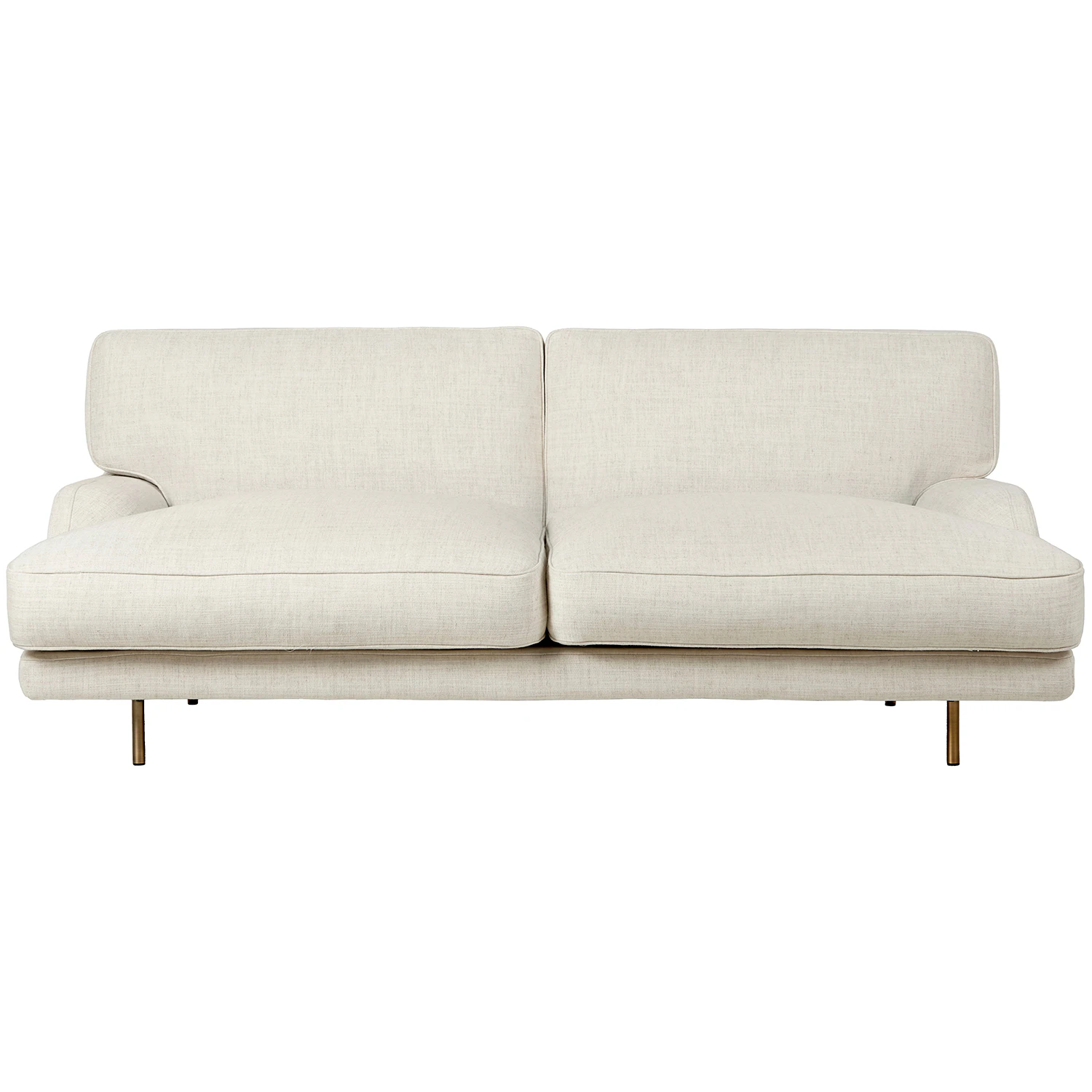 gubi flaneur 2-sitssoffa limonta 15 - 2-sitssoffor viskos vit