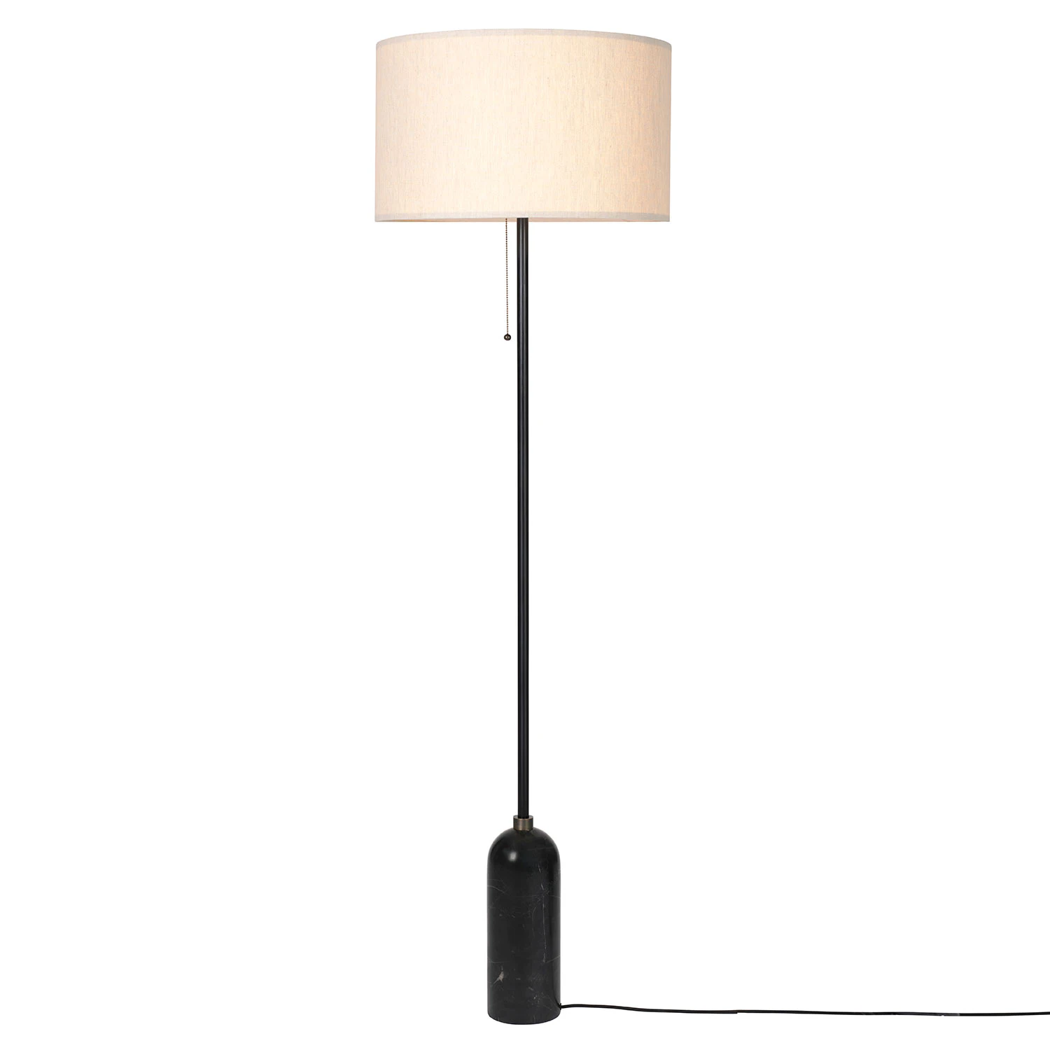 Gubi Gravity Golvlampa / Canvas, svart marmor från GUBI, bild 4