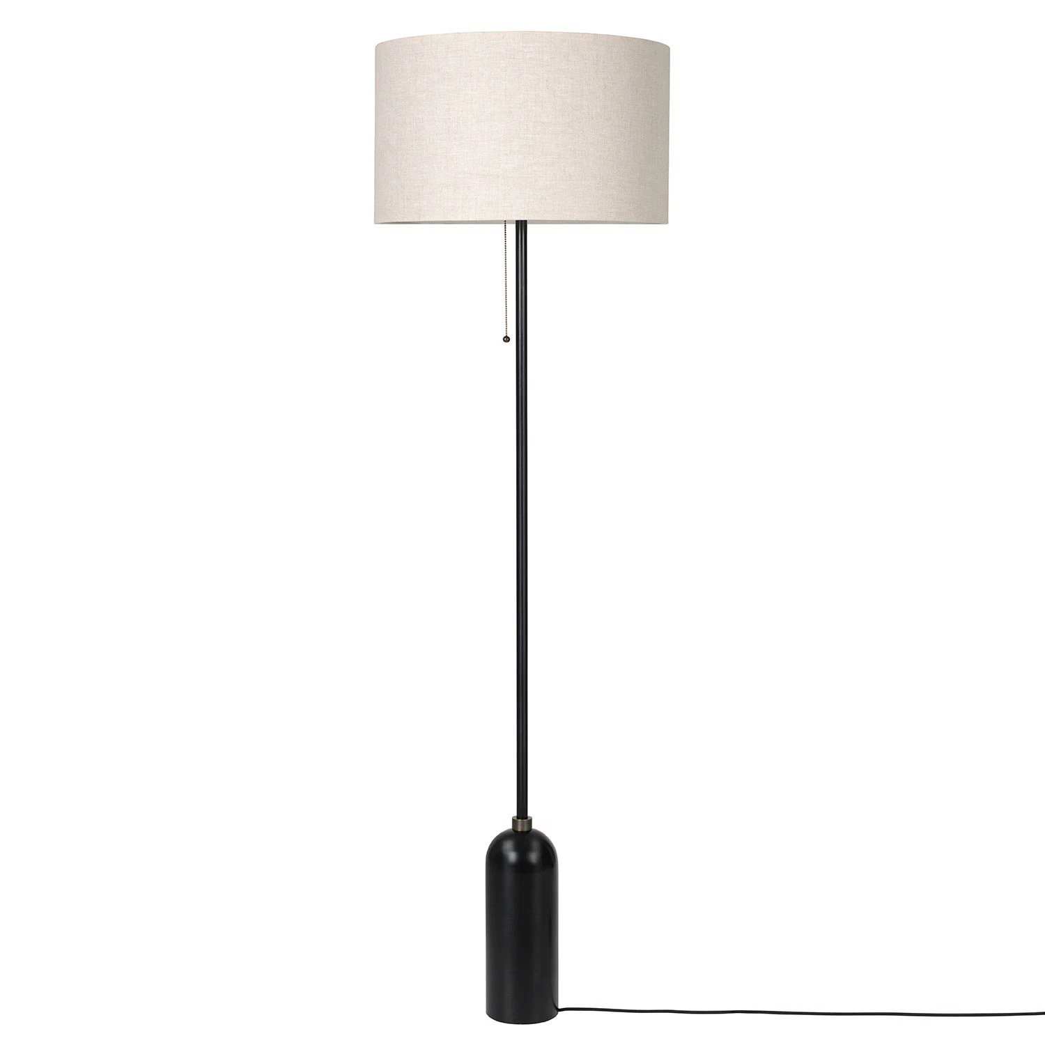 Gubi Gravity Golvlampa / Canvas - Golvlampor St&aring;l Svart