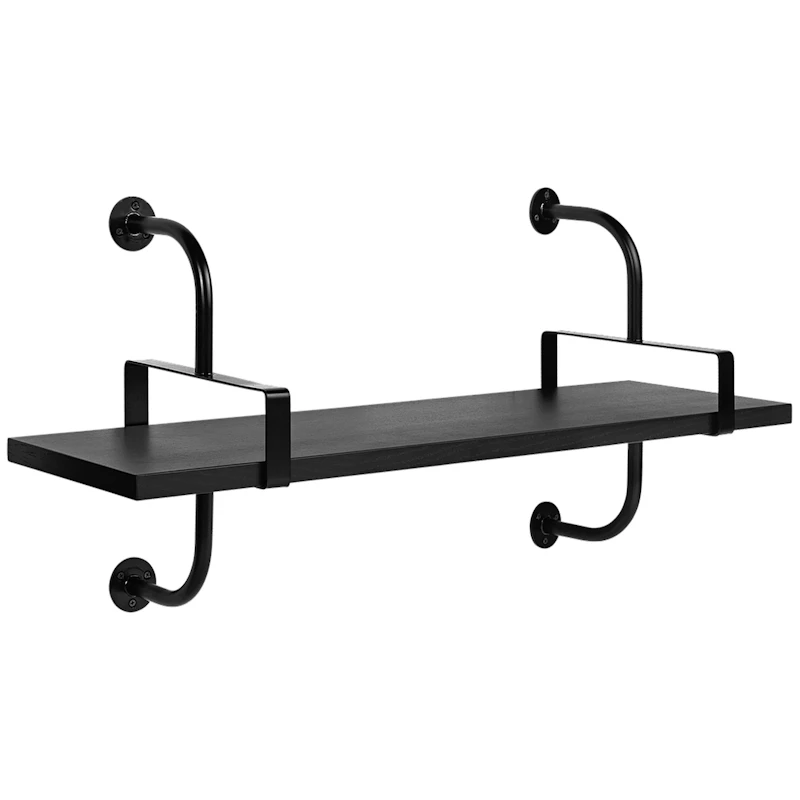 Démon Hylla 95 cm, Svart Ask