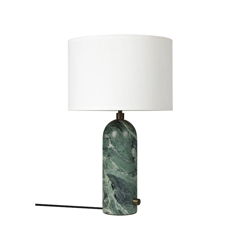 Gravity Bordslampa Liten, Smaragd / Vit