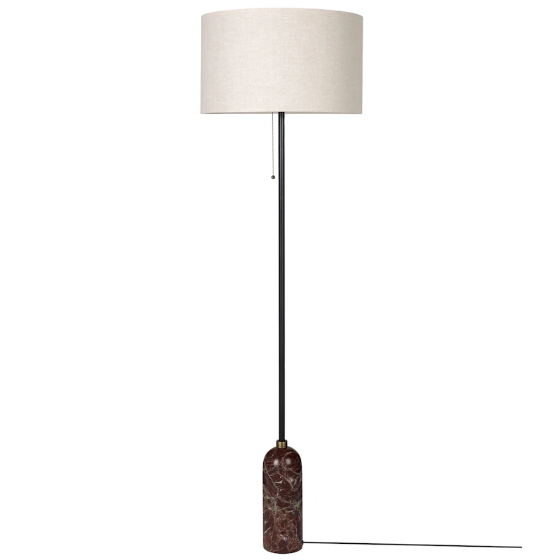 Gravity Golvlampa, Maroon / Canvas