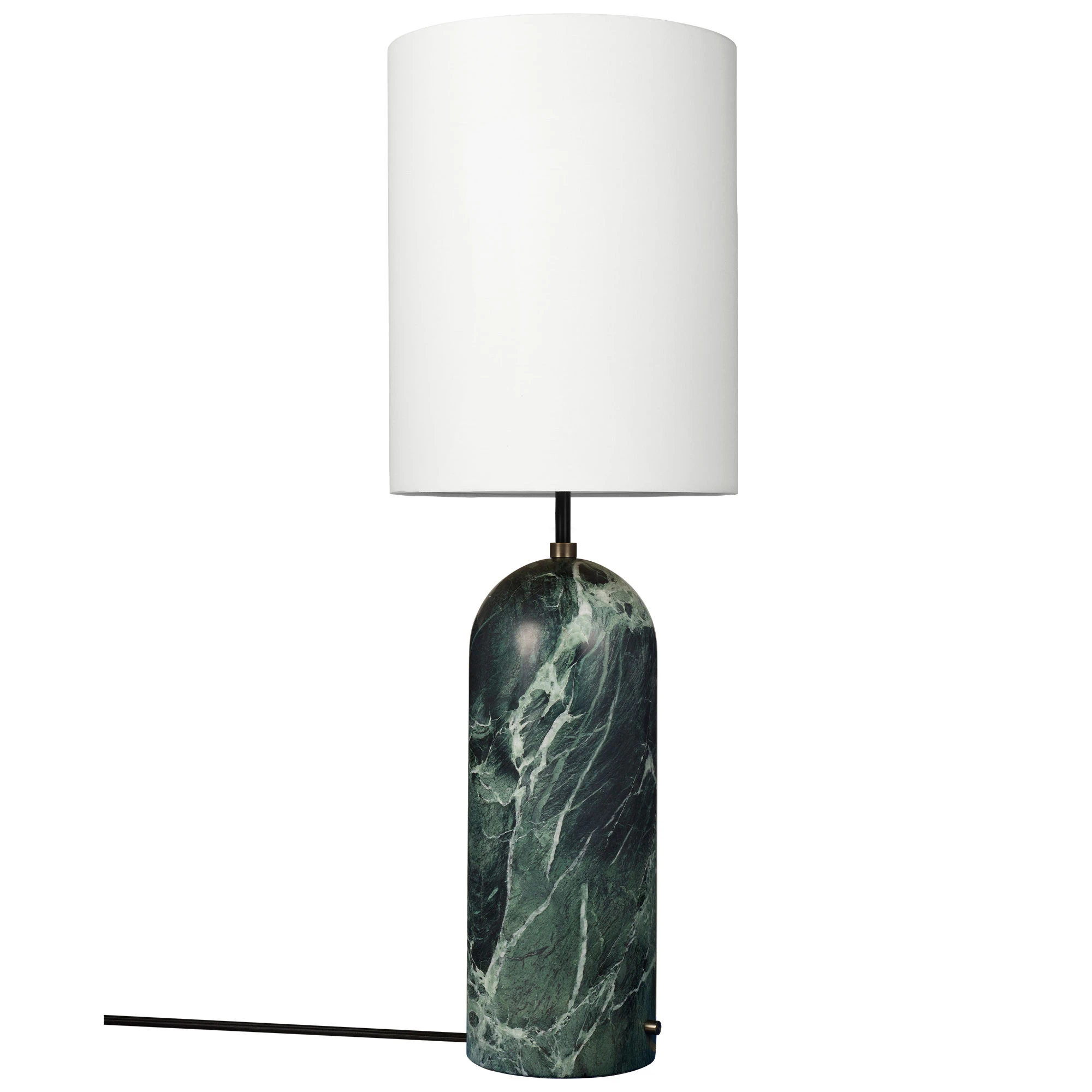 Gubi Gray Golvlampa Smaragd / - Golvlampor Vit