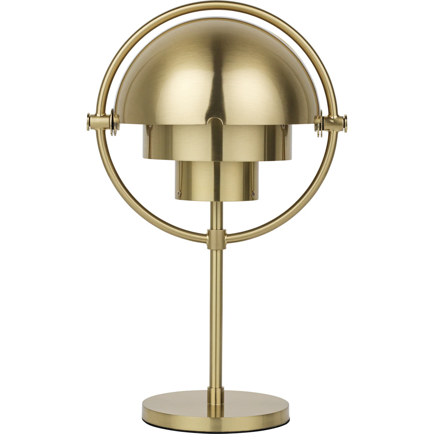 Gubi Multi-lite Bordslampa Portabel / Blank - Portabla lampor Mässing