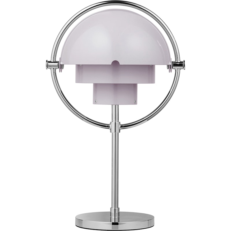 Multi-Lite Bordslampa Portabel, Krom / Pale Lilac