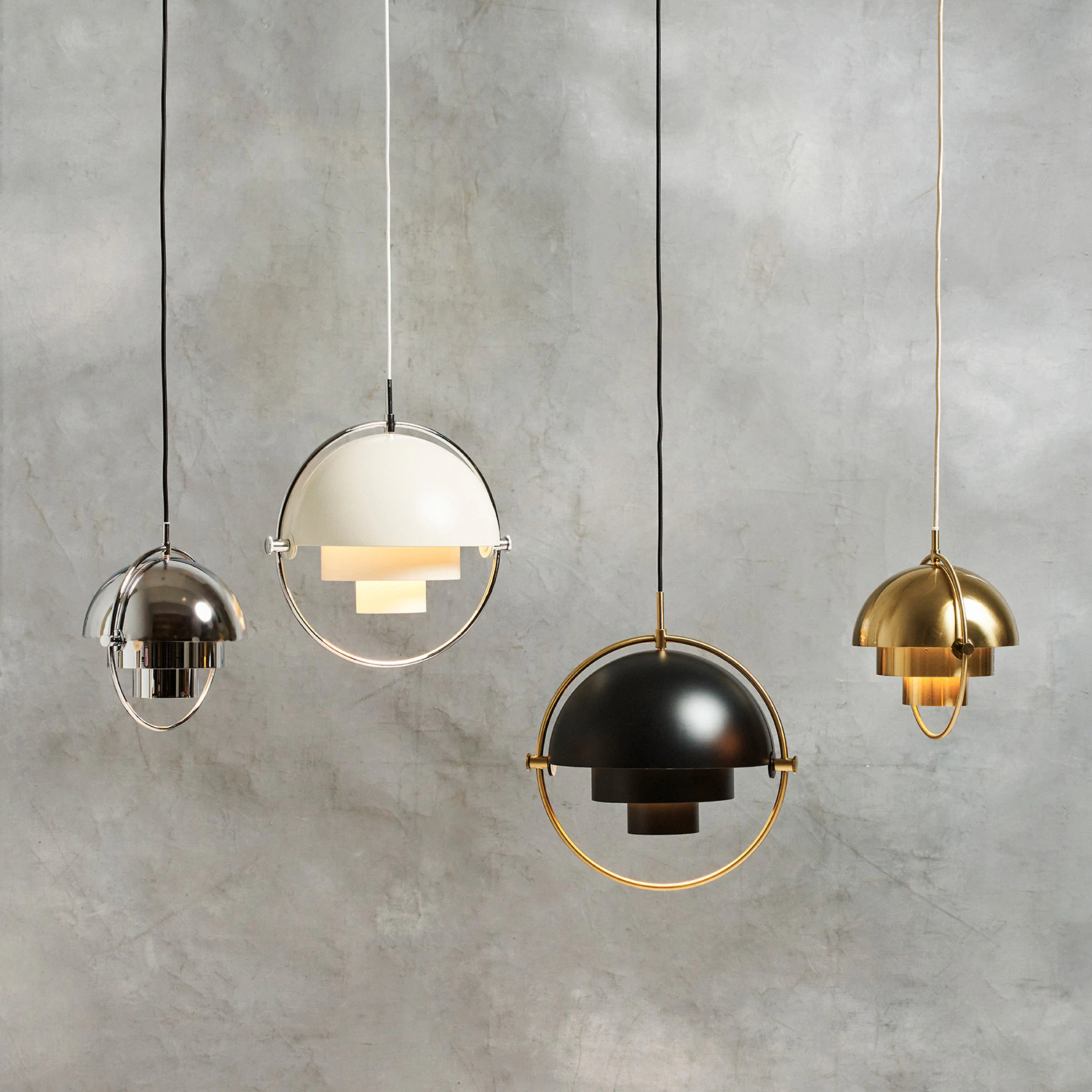 Gubi Multi-lite Pendel Ø25,5 Cm, mässing från GUBI, bild 2
