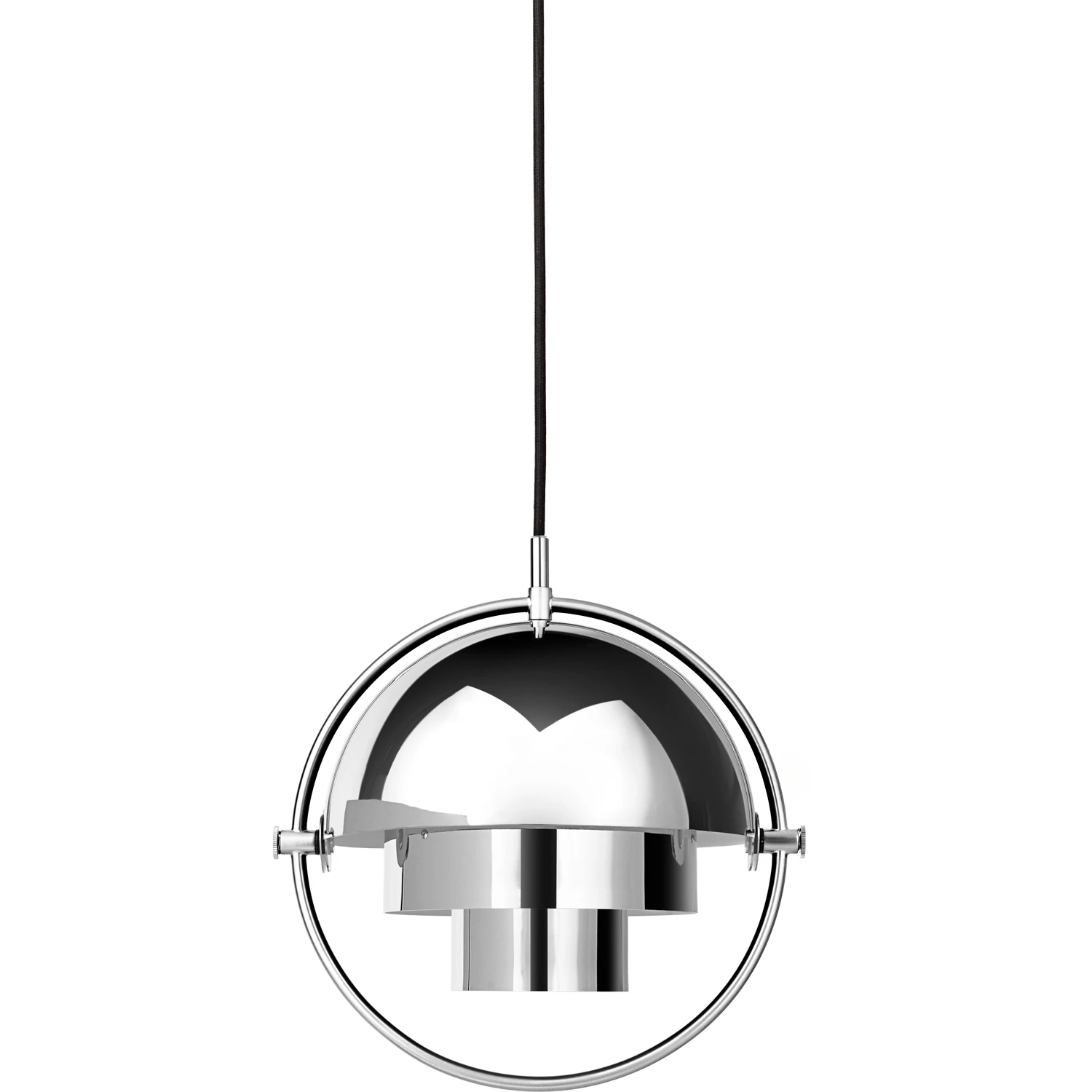 Gubi Multi-lite Pendel Ø25,5 Cm - Pendellampor Metall Krom
