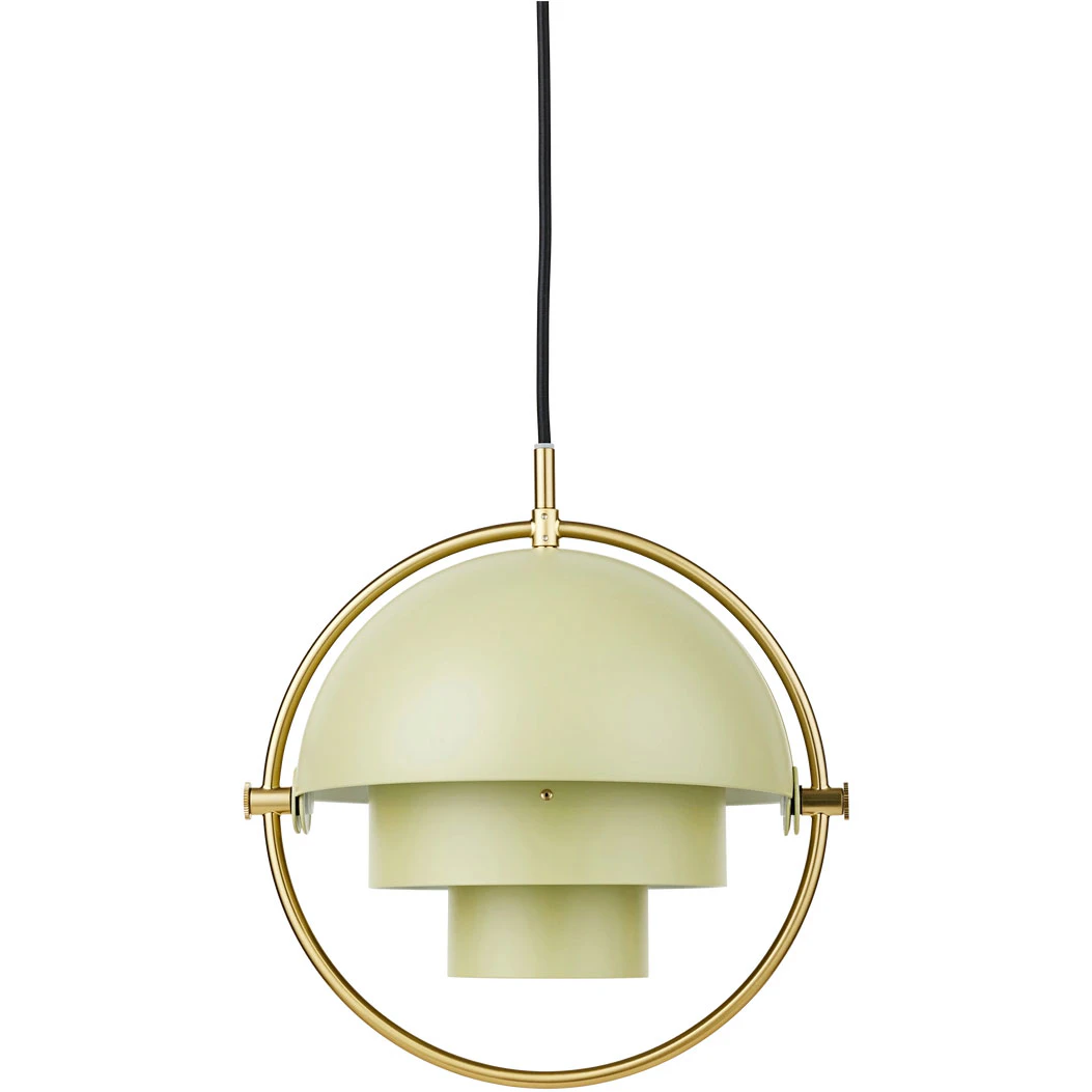 Gubi Multi-lite Pendel Ø25,5 Cm - Pendellampor Metall Desert Sage