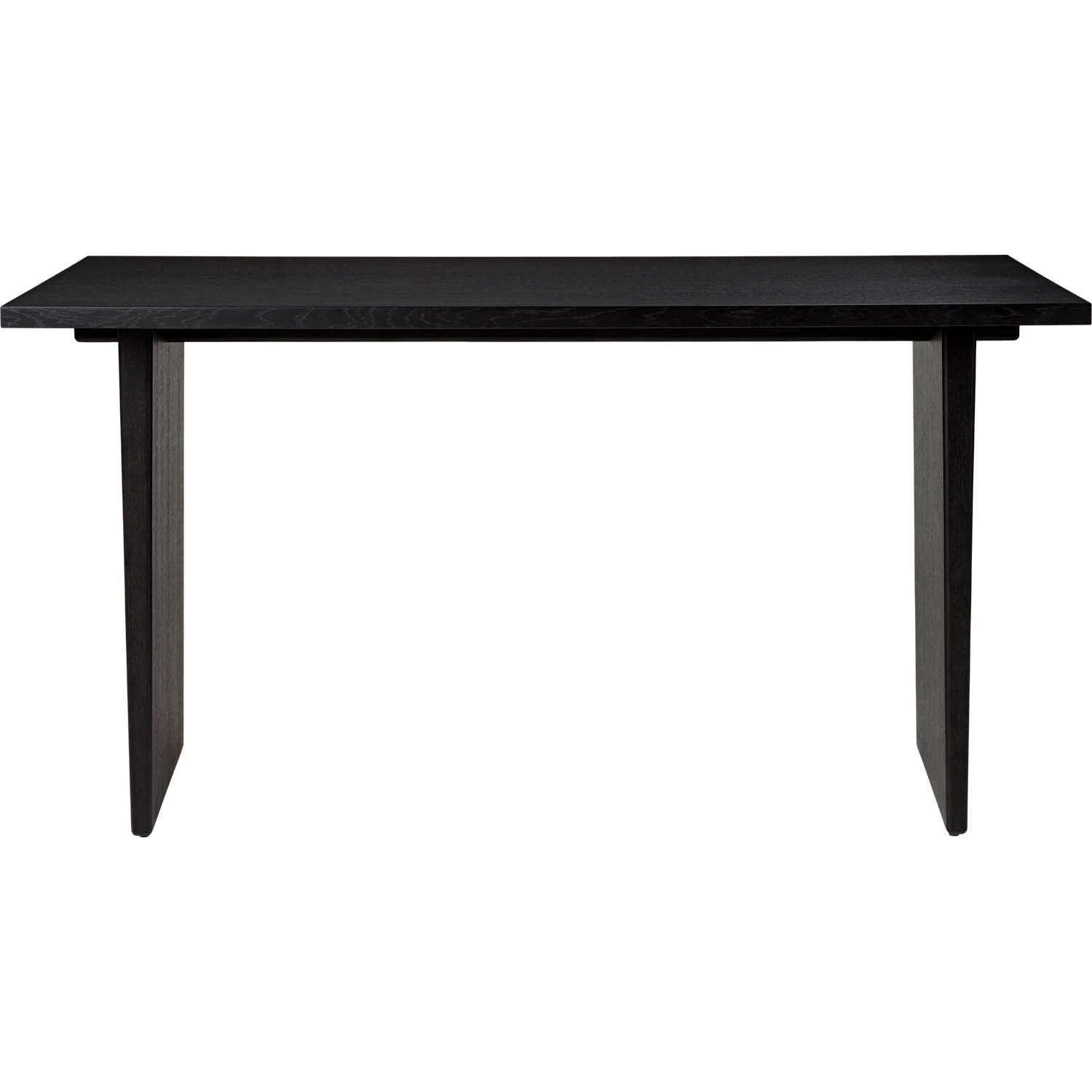 Gubi Private Skrivbord 120x60 Cm Betsad Ek - Skrivbord Ekfan&eacute;r Brunsvart