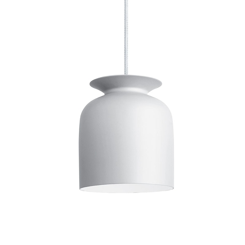 Ronde Taklampa Ø20 cm, Matt White