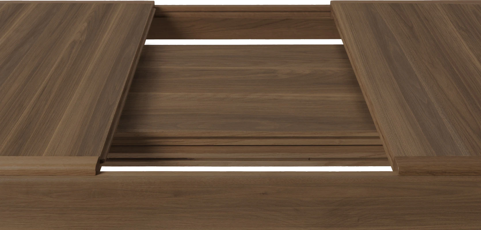 Gubi S-table Matbord Utdragbart 95x220 Cm, valnöt från GUBI, bild 3