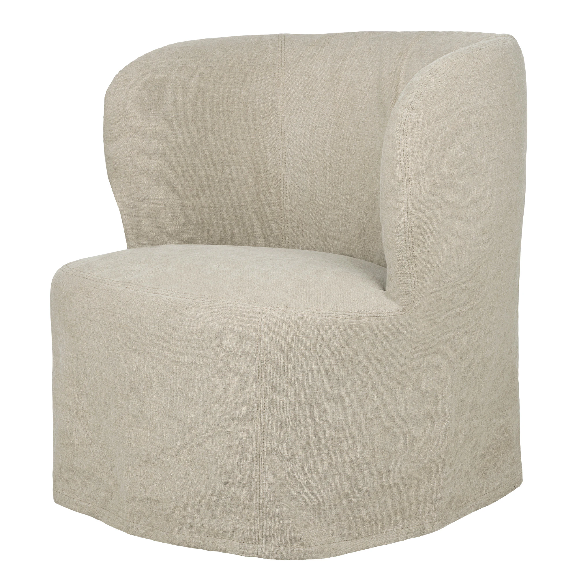 Gubi Stay Slipcover F&aring;t&ouml;lj 70 Cm Linen0023 - Linne Linen 0023