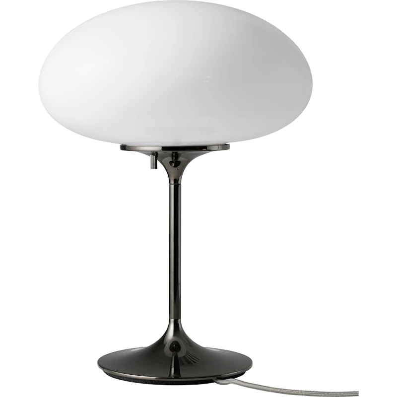 Stemlite Bordslampa 42 cm, Svart Krom / Opal