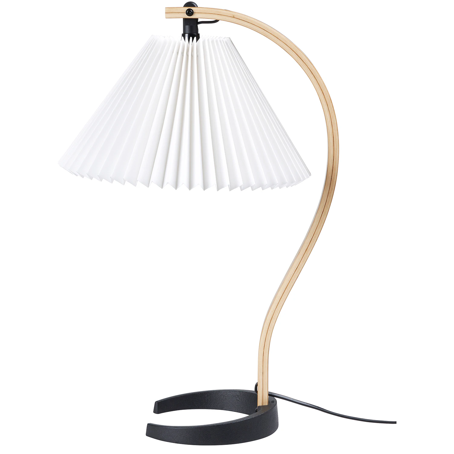 Gubi Timberline Bordslampa - Bordslampor Canvas Vit