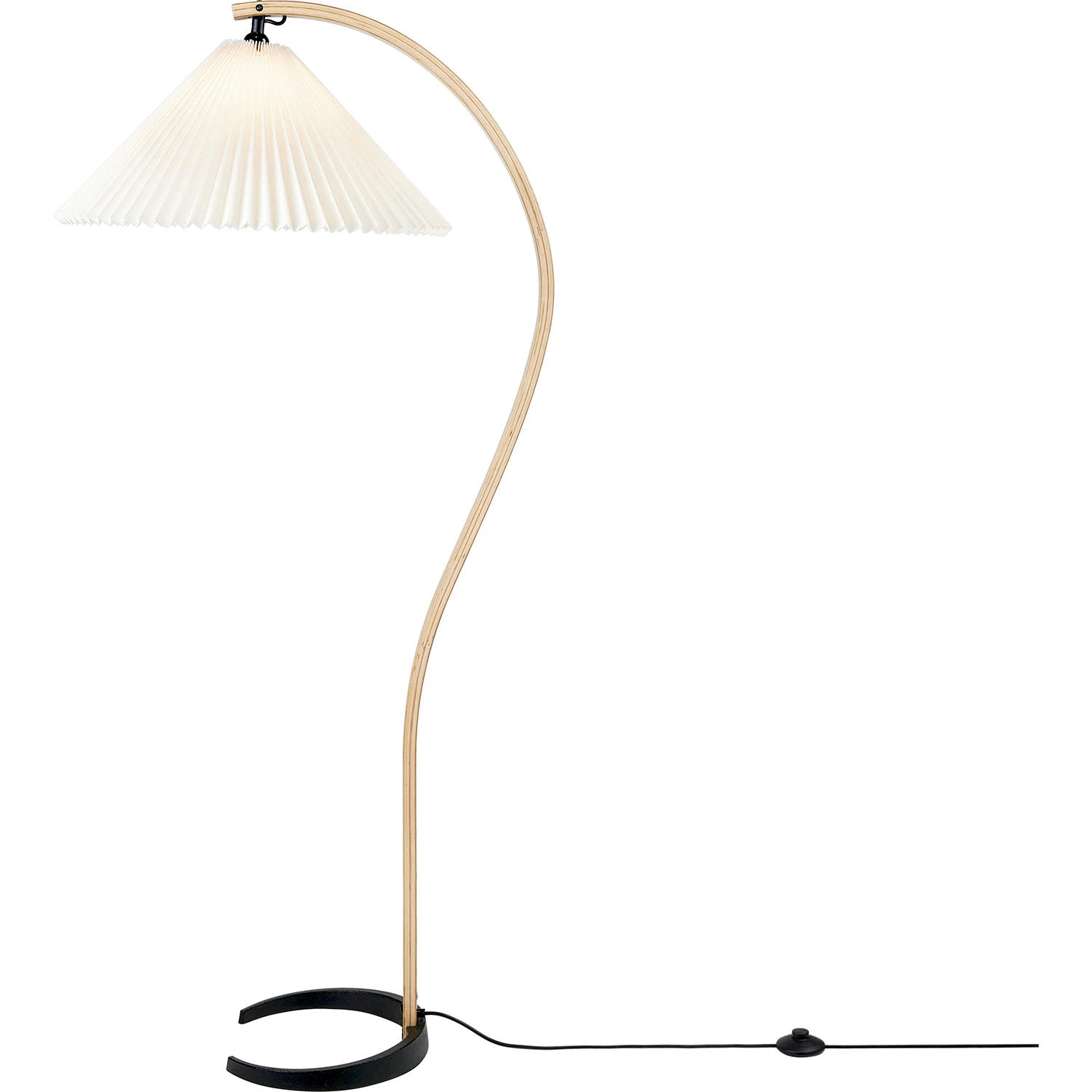 Gubi Timberline Golvlampa - Golvlampor Bj&ouml;rk Vit