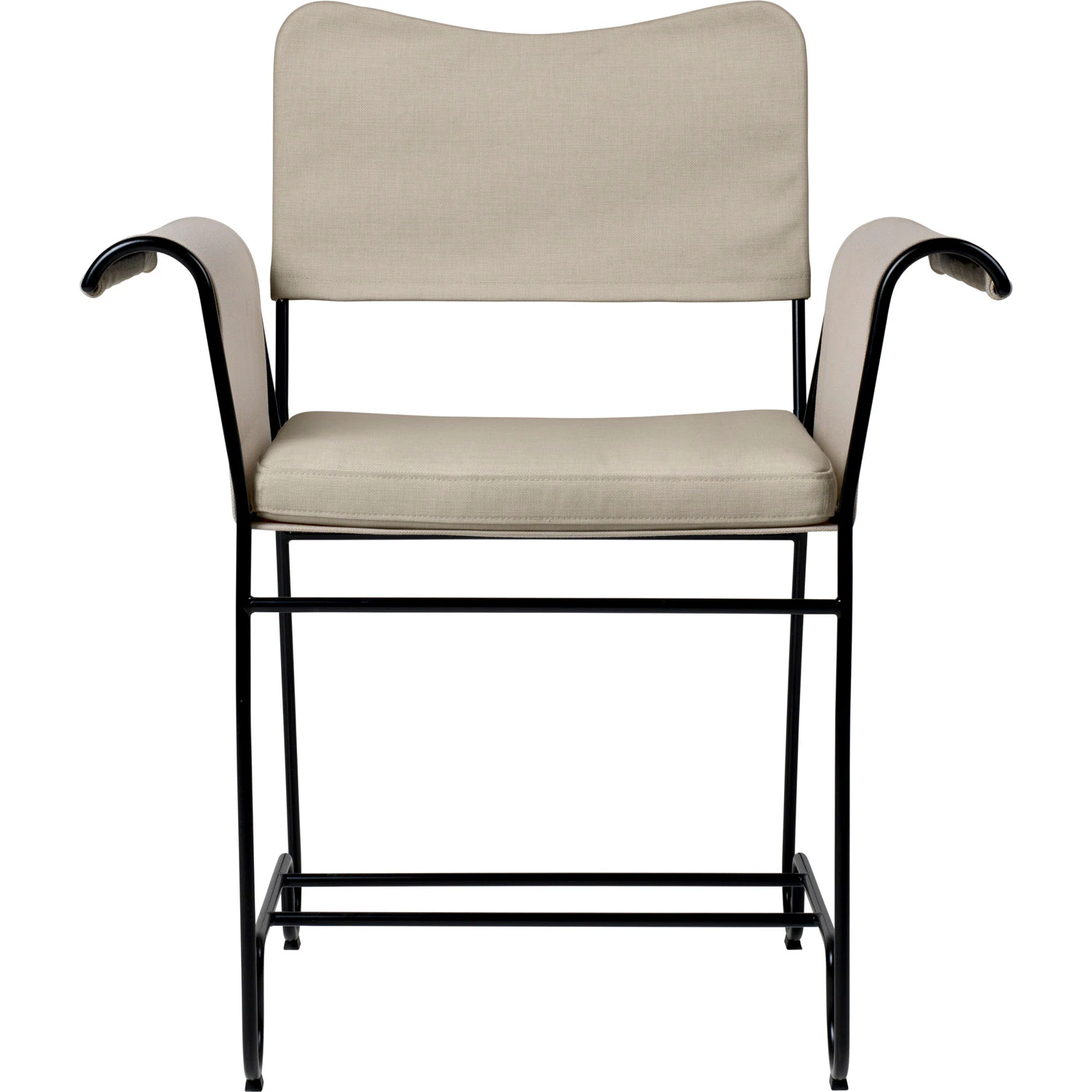 gubi tropique matstol / udine 12 - trädgårdsstolar rostfritt stål classic black