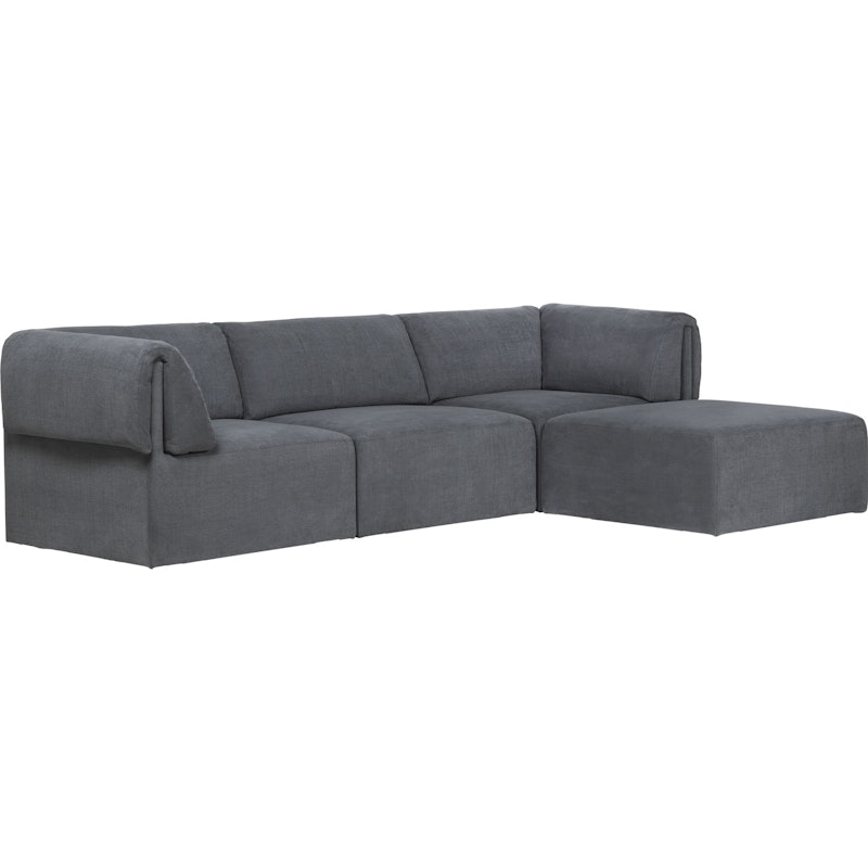 Wonder Soffa 3-S Schäslong, Hot Madison 1294/096 LC