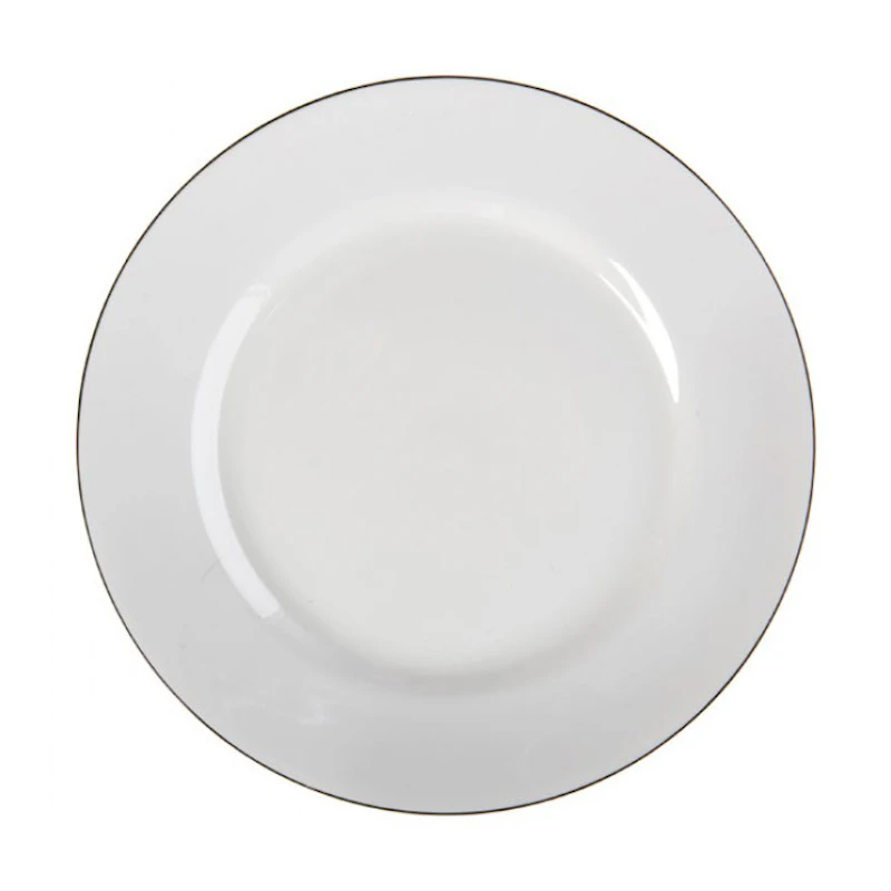 Natur Tallrik 22 cm, Snövit