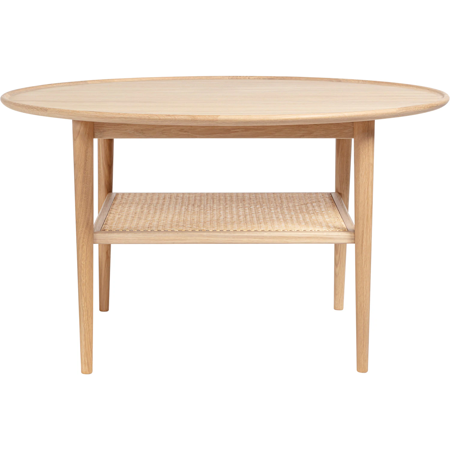 Haslev Athene Soffbord 90 Cm / Rotting - Soffbord Vitoljad Ek