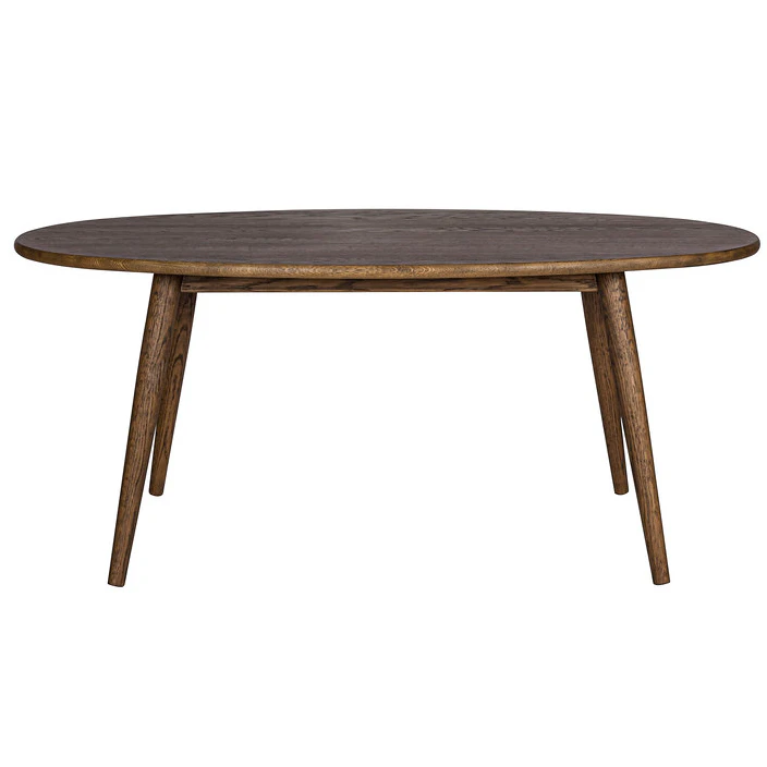 haslev symphony 08 soffbord ø120 cm mörkoljad - soffbord ek rökt ek