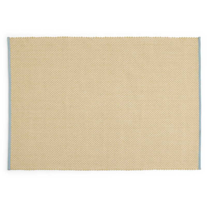 3 Colour Jutematta 140x200 cm, Soft Yellow