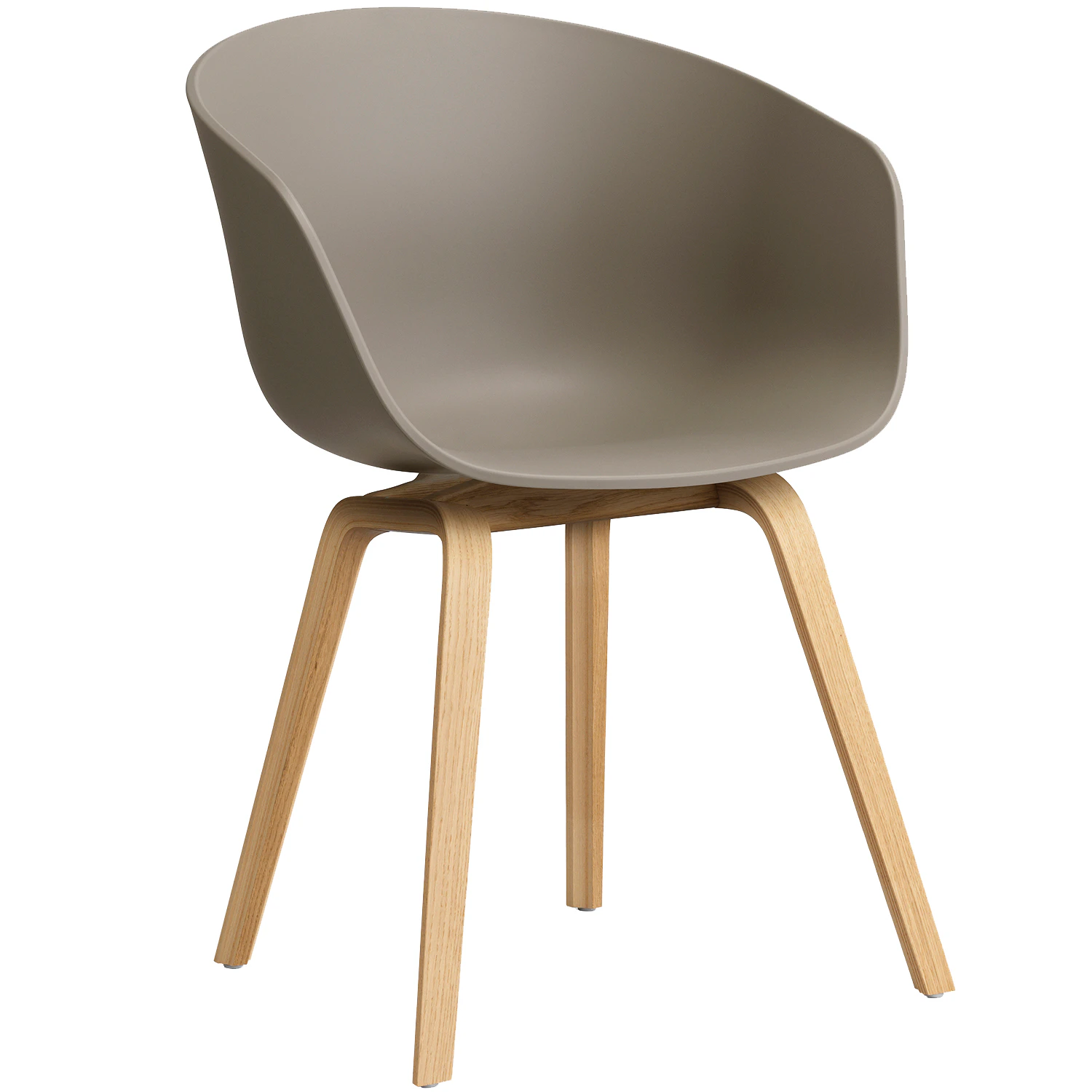 Hay Acc 22 2.0 Karmstol Lackerad Ek / - Stolar &Aring;tervunnen Polypropen Khaki