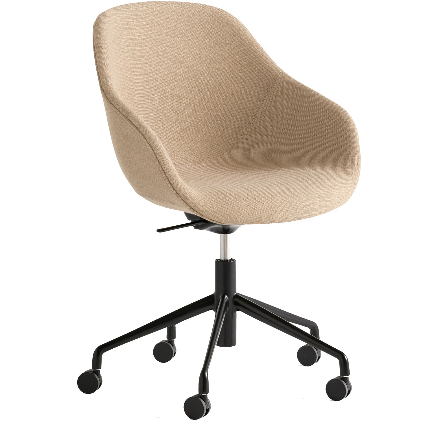 Hay Aac155 Stol 5 Star Swivel Gas/tilt Svart / - Kontorsstolar Ull Hallingdal 224