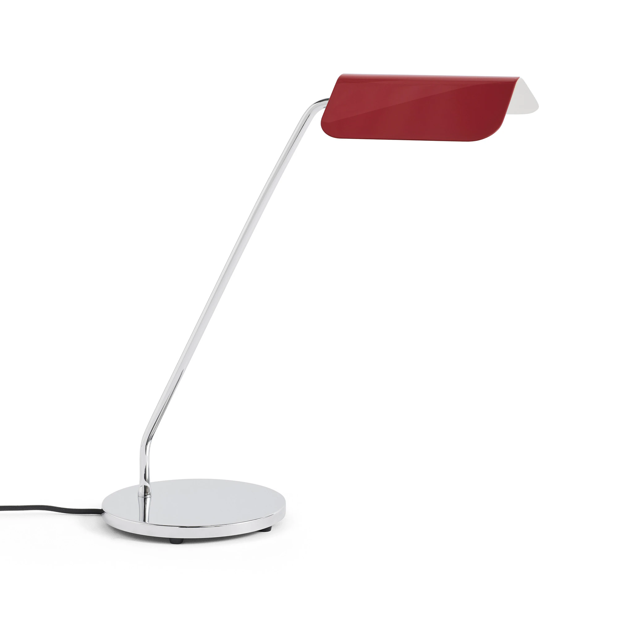 Hay Apex Skrivbordslampa - Bordslampor St&aring;l Maroon Red