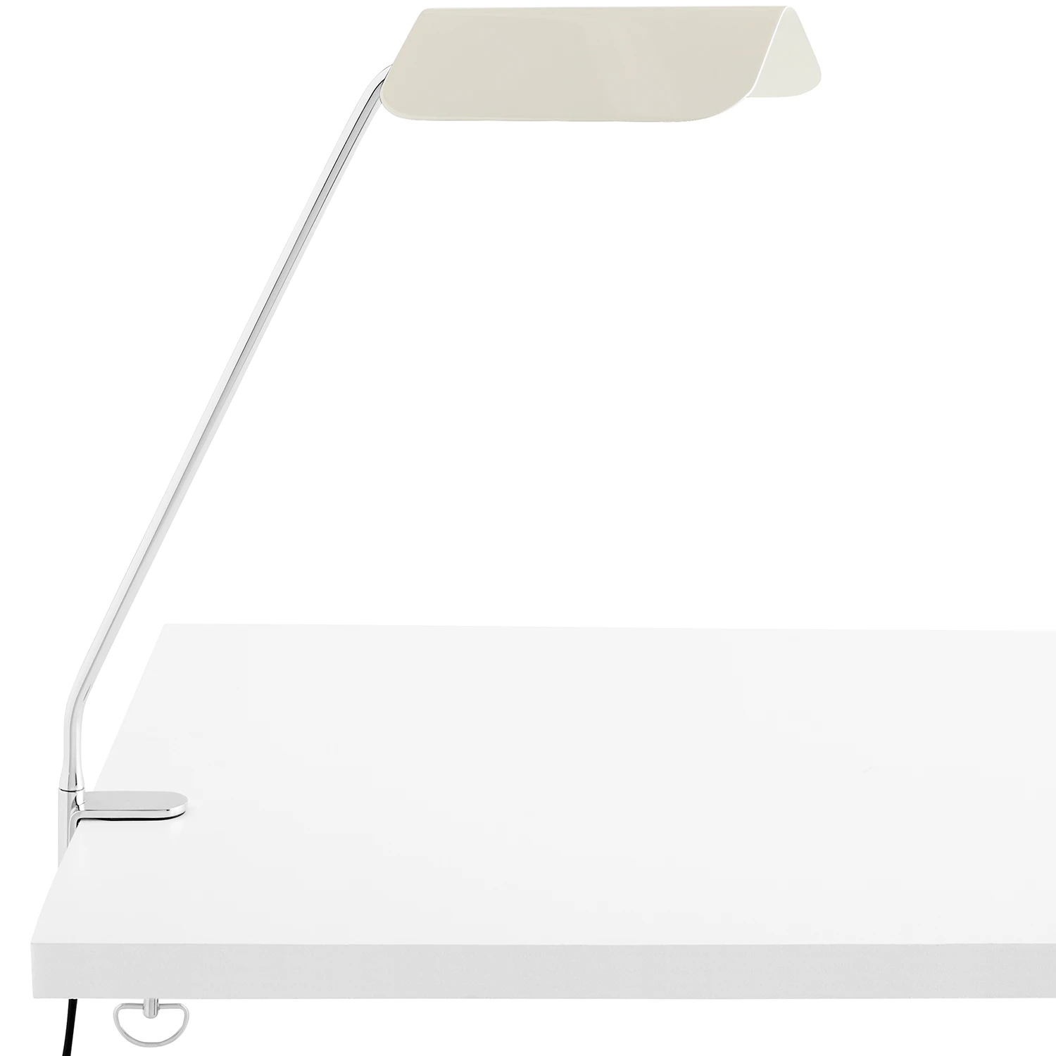 Hay Apex Skrivbordslampa Med Kl&auml;mma - Bordslampor St&aring;l Oyster White