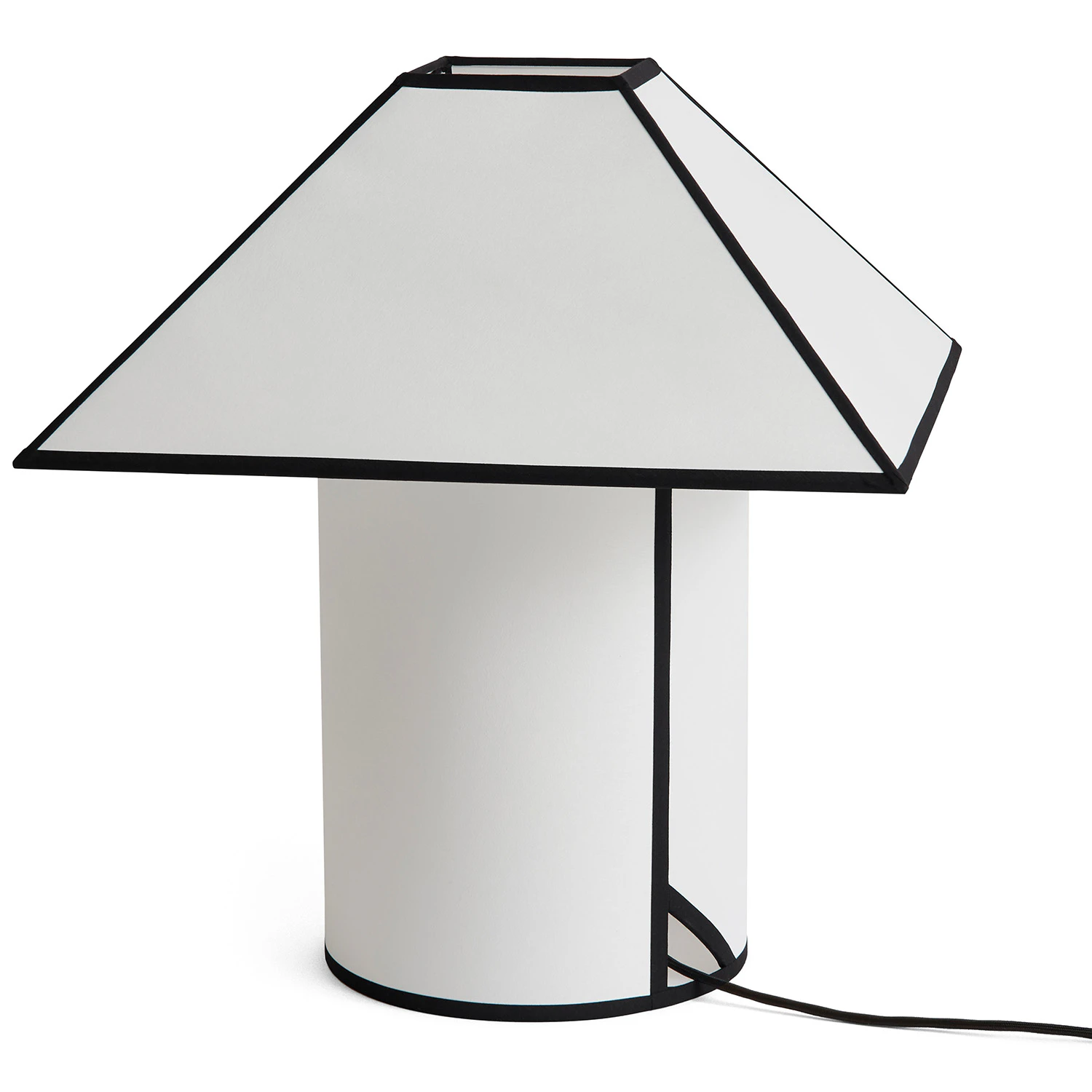 Hay Ava Pyramid Bordslampa 45 Cm - Bordslampor Papper Vit