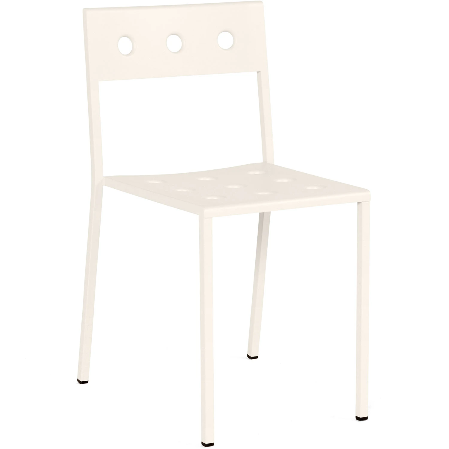 hay balcony stol - trädgårdsstolar pulverlackat stål chalk beige