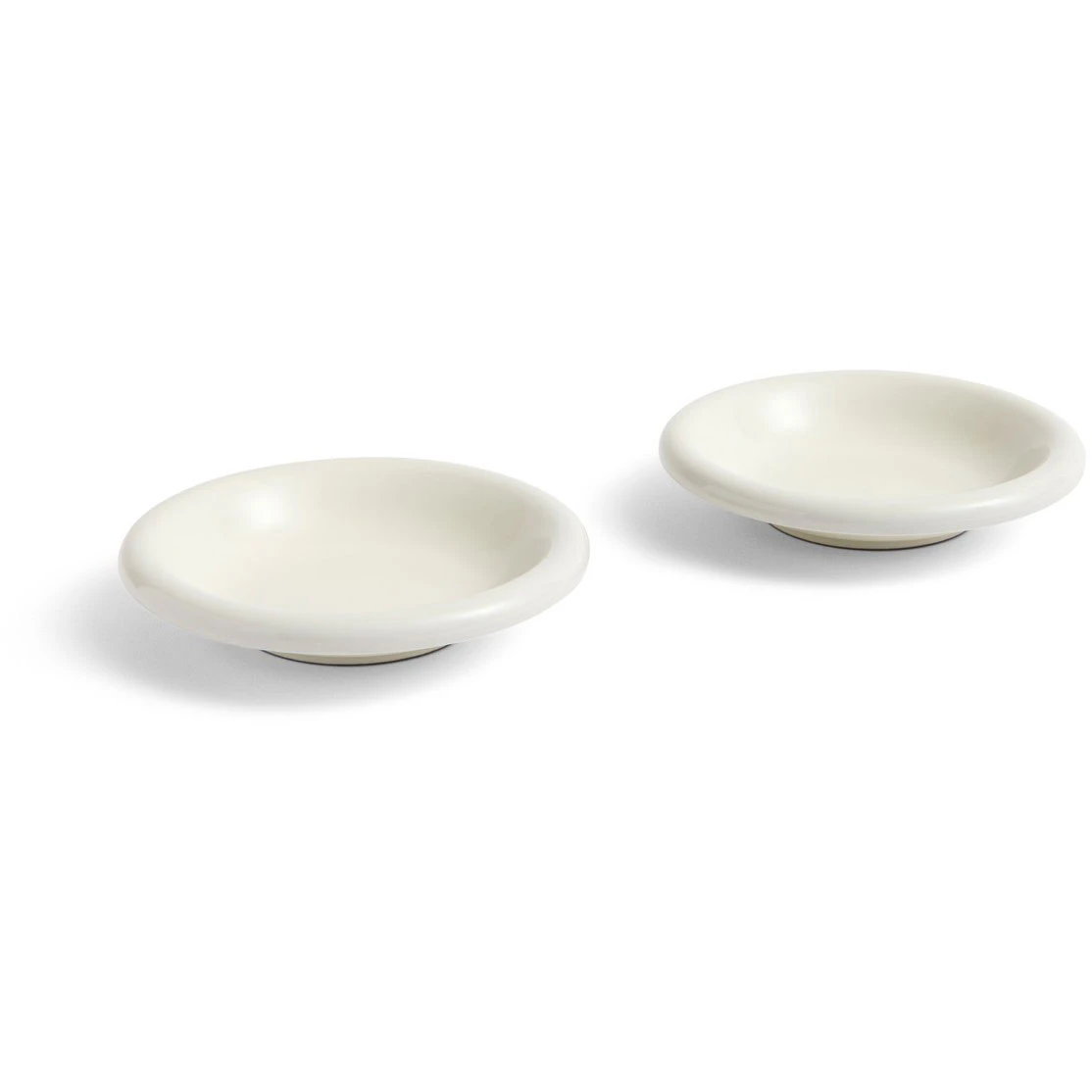 Hay Barro Bowl Set Of 2 Off-white - Dessertsk&aring;lar Terrakotta Vit