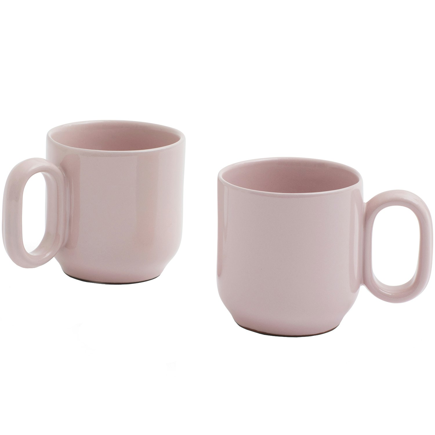 Hay Barro Cup Set Of 2 Pink - Kaffekoppar Terrakotta Rosa