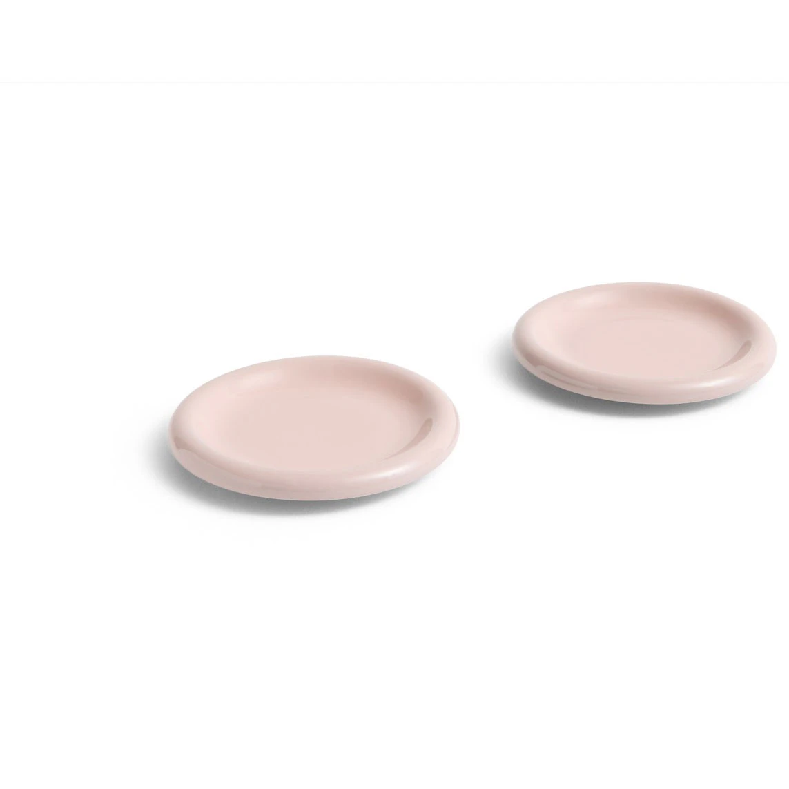 hay barro plate set of 2 ø18 cm pink - terrakotta rosa