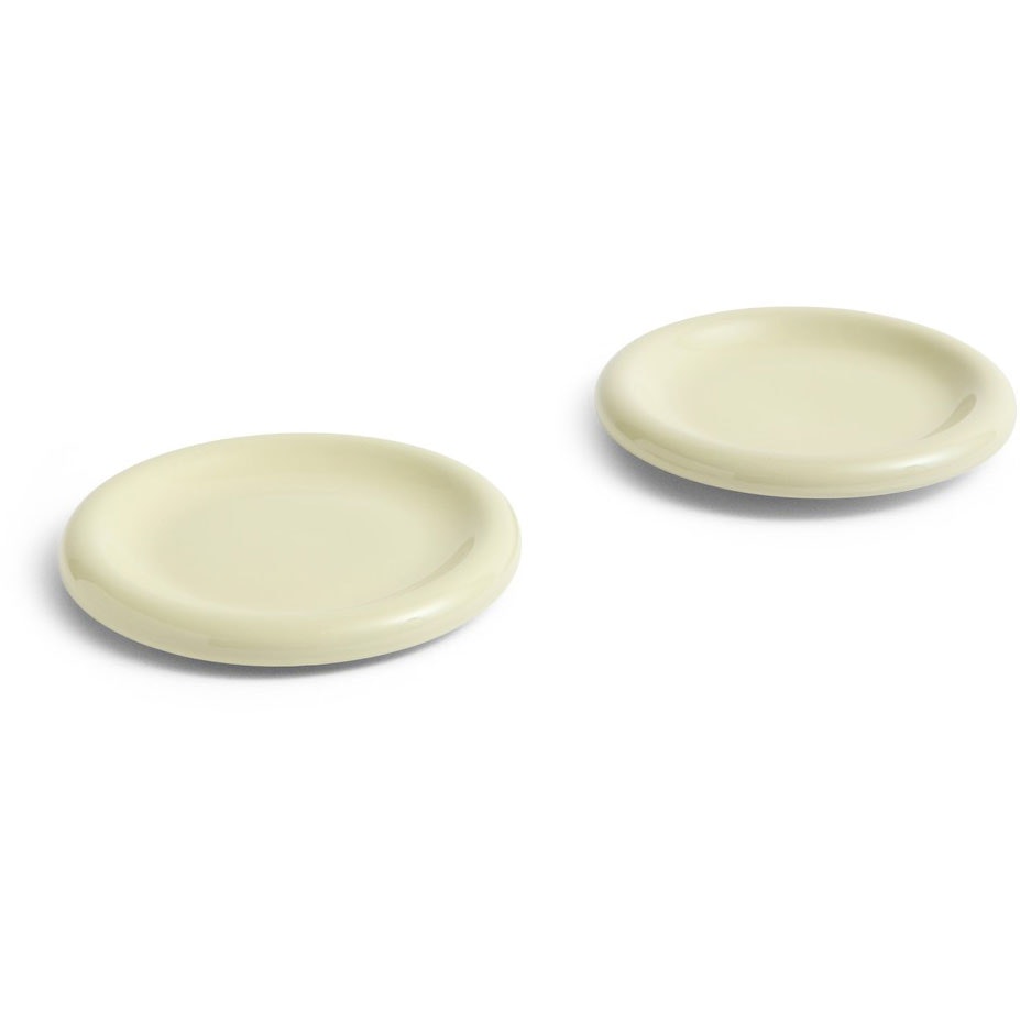 Hay Barro Plate Set Of 2 &Oslash;18 Cm Pistachio - Assietter Terrakotta Gr&ouml;n