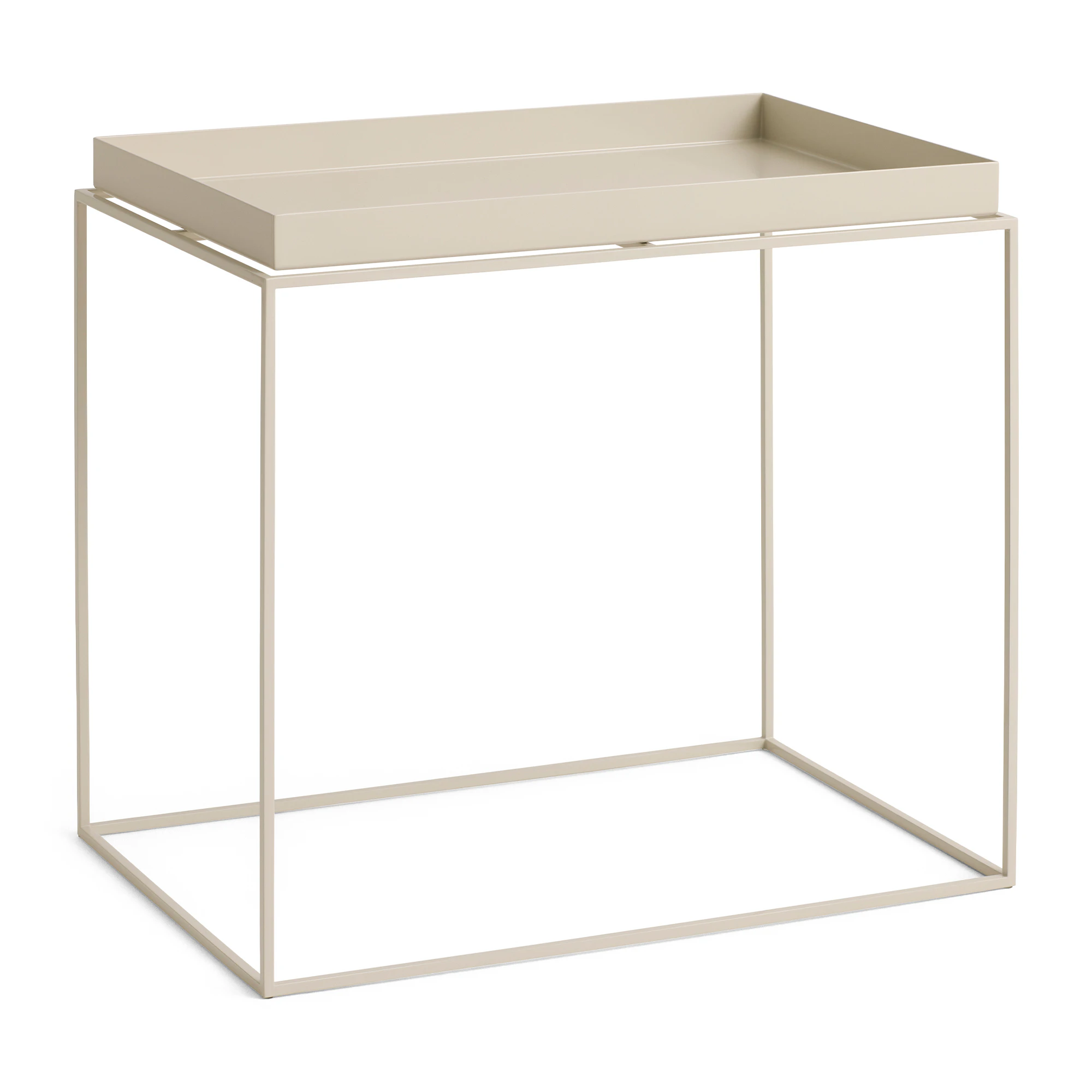 Hay Brickbord 40x60 Cm - Soffbord Pulverlackat St&aring;l Varm Beige