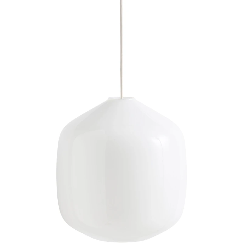 Buoy Glass Pendel 30 cm, Clay White