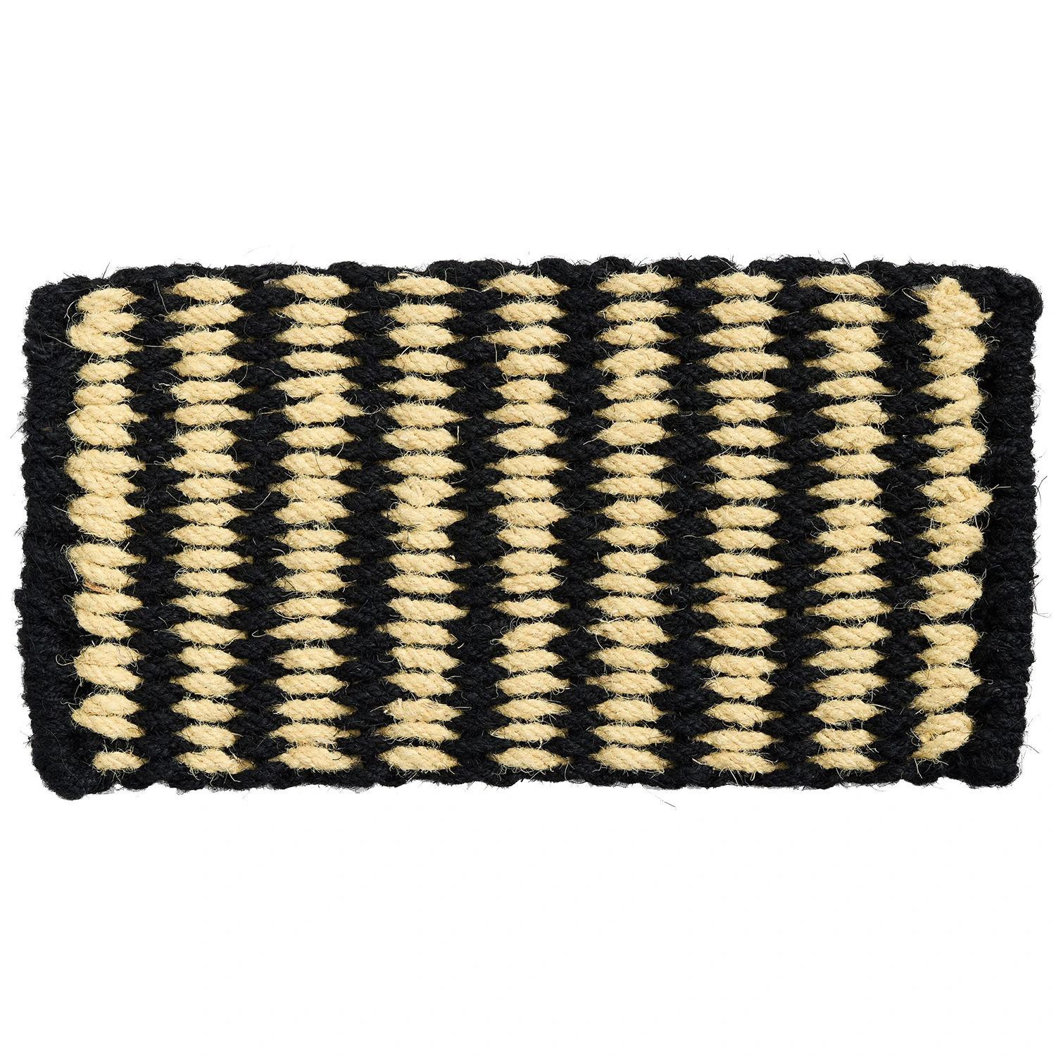 Hay Coco Dörrmatta 40x80 Cm / Vit - Mönstrade mattor Kokos Svart
