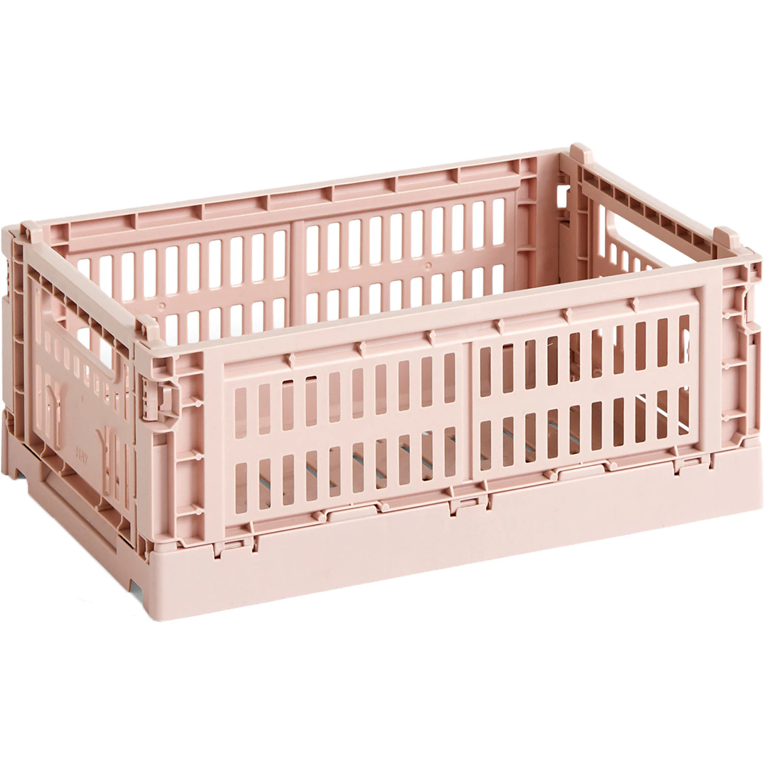 Hay Colour Crate Förvaringslåda S 17x26,5 Cm - Boxar & askar Återanvänd Plast Blush