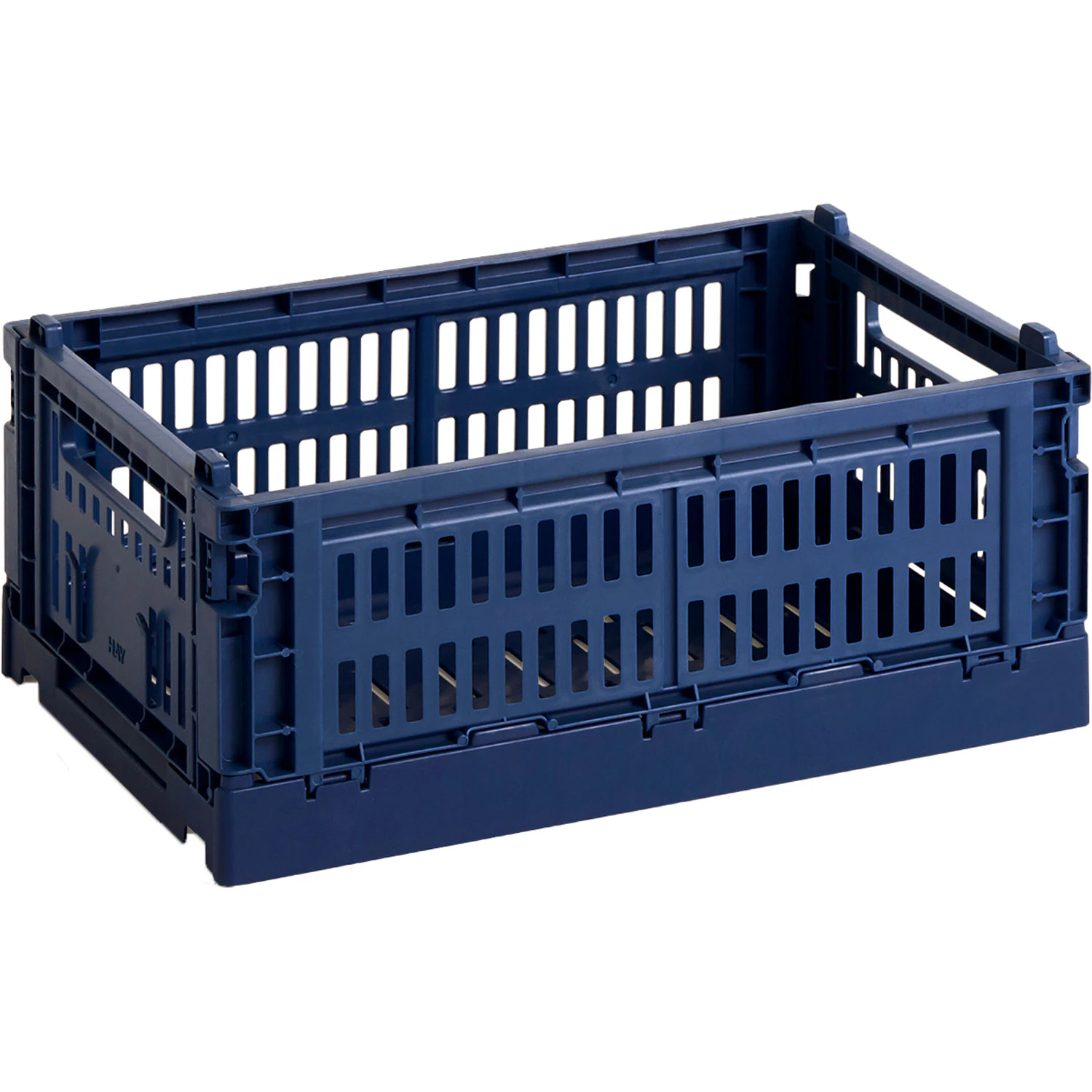 Hay Colour Crate Förvaringslåda S 17x26,5 Cm - Boxar & askar Återanvänd Plast Mörkblå