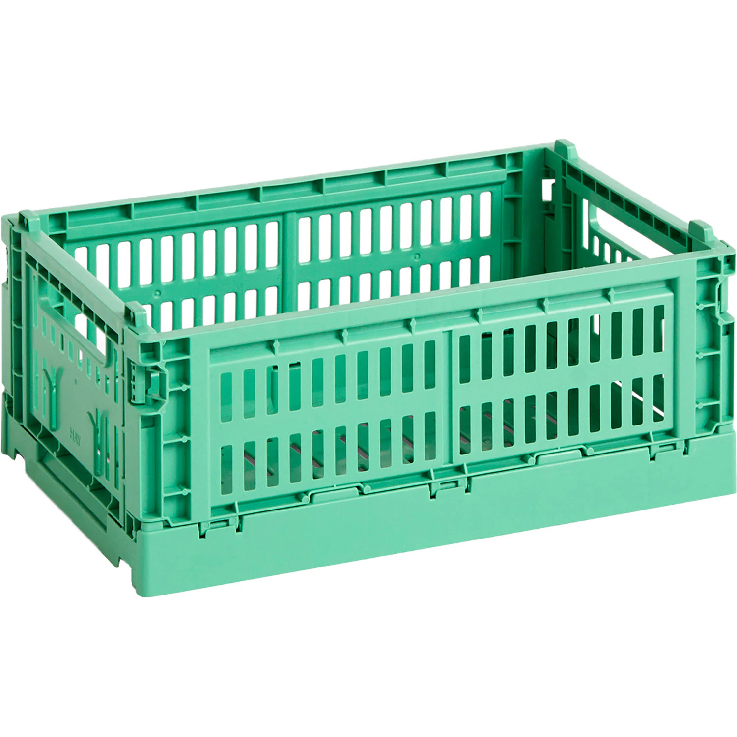Hay Colour Crate Förvaringslåda S 17x26,5 Cm - Boxar & askar Återanvänd Plast Dark Mint